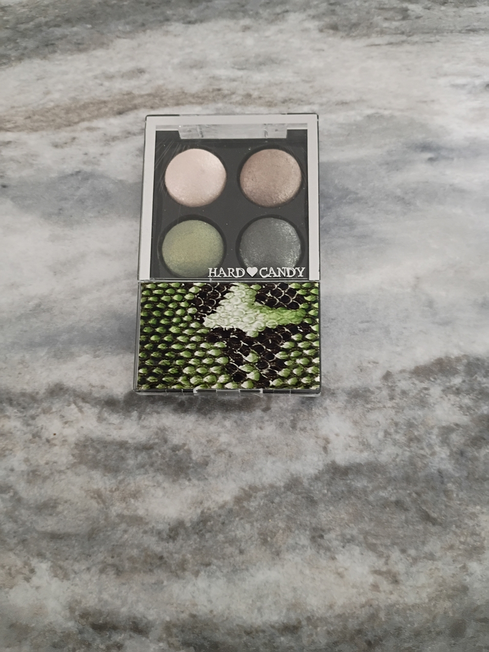 Hard Candy Green & Taupe Eyeshadow Quad